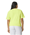 Adult Heavyweight Tee NEON LEMON BACK
