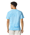 Color Blast Adult T-Shirt FIJI BLUE Back