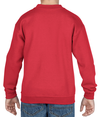 Heavy Blend Youth Crewneck RED Back