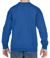 Heavy Blend Youth Crewneck ROYAL Back