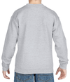 Heavy Blend Youth Crewneck SPORT GREY Back