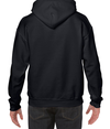 Heavy Blend Hooded Sweatshirt BLACK Back
