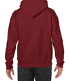 Heavy Blend Hooded Sweatshirt GARNET Back