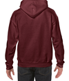 Heavy Blend Hooded Sweatshirt MAROON Back