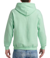 Heavy Blend Hooded Sweatshirt MINT GREEN Back