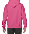 Heavy Blend Hooded Sweatshirt SAFETY PINK Back