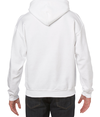 Heavy Blend Hooded Sweatshirt WHITE Back