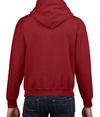 Heavy Blend Youth Hoodie CARDINAL RED Back