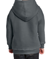 Heavy Blend Youth Hoodie CHARCOAL Back