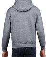 Heavy Blend Youth Hoodie GRAPHITE HEATHER Back