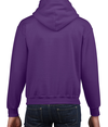 Heavy Blend Youth Hoodie PURPLE Back