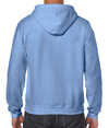 Heavy Blend Full Zip Hood CAROLINA BLUE Back