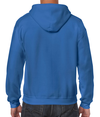 Heavy Blend Full Zip Hood ROYAL Back