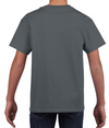 Ultra Cotton Youth T-Shirt CHARCOAL Back