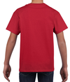 Ultra Cotton Youth T-Shirt CHERRY RED Back