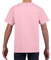 Ultra Cotton Youth T-Shirt LIGHT PINK Back