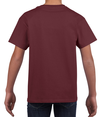 Ultra Cotton Youth T-Shirt MAROON Back