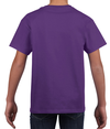 Ultra Cotton Youth T-Shirt PURPLE Back