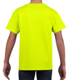 Ultra Cotton Youth T-Shirt SAFETY GREEN (50C/50P) Back