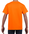 Ultra Cotton Youth T-Shirt S ORANGE (50C/50P) Back