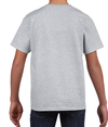 Ultra Cotton Youth T-Shirt SPORT GREY (90C/10P) Back