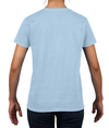 Ultra Cotton Womens T-Shirt LIGHT BLUE Back