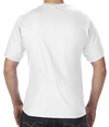 Ultra Cotton Adult Tall Tee WHITE Back