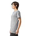 Fine Jersey Unisex T-Shirt HEATHER GREY Side
