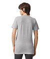 Fine Jersey Unisex T-Shirt HEATHER GREY Back