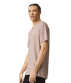 CVC Unisex V-Neck T-Shirt HEATHER BLUSH Side