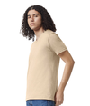 CVC Unisex V-Neck T-Shirt HEATHER BONE Side