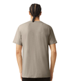 CVC Unisex V-Neck T-Shirt HEATHER KHAKI Back