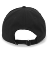 Brushed Cotton Twill Cap BLACK Back