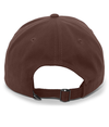 Brushed Cotton Twill Cap CHOCOLATE Back