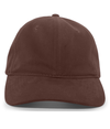 Brushed Cotton Twill Cap CHOCOLATE Front