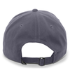 Brushed Cotton Twill Cap GRAPHITE Back