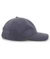 Brushed Cotton Twill Cap GRAPHITE rside