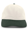 Brushed Cotton Twill Cap KHAKI/HUNTER Front