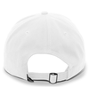 Brushed Cotton Twill Cap WHITE Back