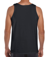 Ultra Cotton Adult Tank BLACK Back