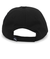 Brushed Cotton Twill Cap BLACK Back