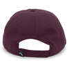 Brushed Cotton Twill Cap MAROON Back