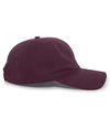 Brushed Cotton Twill Cap MAROON rside