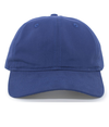Brushed Cotton Twill Cap ROYAL Front