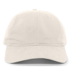 Brushed Cotton Twill Cap STONE Front