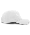 Brushed Cotton Twill Cap WHITE rside