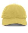 Brushed Cotton Twill Cap YELLOW Front