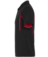 Avenger Polo BLACK/SCARLET Side