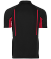 Avenger Polo BLACK/SCARLET Back