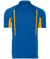 Avenger Polo ROYAL/LIGHT GOLD Back